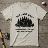 Last Cast T Shirt T-Shirt — Natural