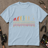 Evolution To Angler Vintage Fishing T Shirt, Funny Fishing Shirt, Fishing Graphic Tee