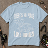 There’s No Place Like Homes Great Lakes Map T-Shirt, Fishing Graphic Tee, Angler T-Shirt