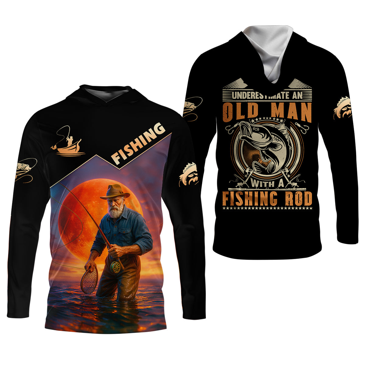 STYLE:Long Sleeves Hooded UPF