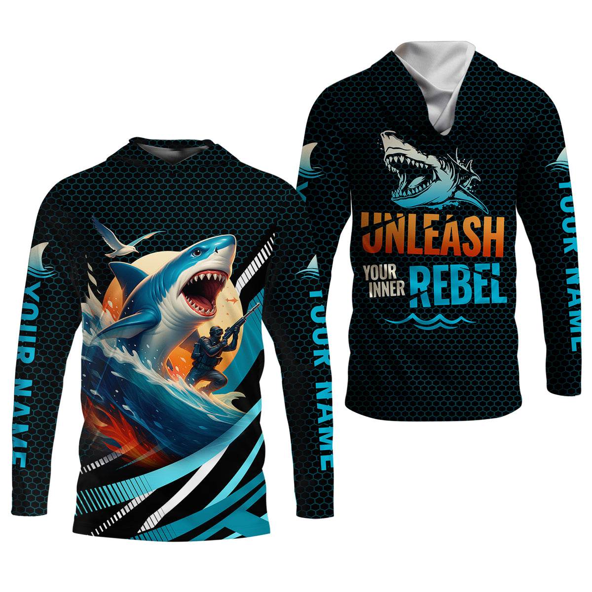 STYLE:Long Sleeves Hooded UPF