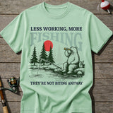 More Fishing Less Working T-Shirt