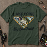 Lake Fork Texas Big Bass Country Fishing T-Shirt, Bass Fishing Shirt, Fishing Graphic Tee