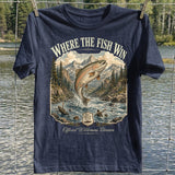 Where the Fish Win T-shirt