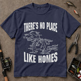 There’s No Place Like Homes Great Lakes Map T-Shirt, Fishing Graphic Tee, Angler T-Shirt