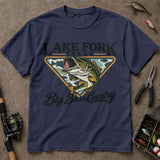 Lake Fork Texas Big Bass Country Fishing T-Shirt, Bass Fishing Shirt, Fishing Graphic Tee