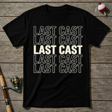 One Last Cast T-Shirt — Maroon