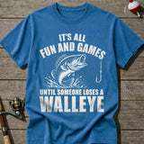Funny Walleye Fishing T-shirt