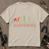 Evolution To Angler Vintage Fishing T Shirt, Funny Fishing Shirt, Fishing Graphic Tee