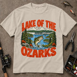 Lake Of The Ozarks Missouri Bass Dam Fishing T-Shirt, Angler Shirt, Fishing T-Shirt