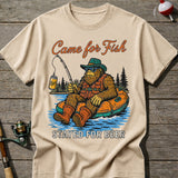Bigfoot Beer Fishing T-shirt