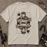 Fishing King Playing Card Trout T-Shirt, Trout Fishing Shirt, Fishing Graphic Tee