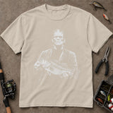 Horror Character Bass Halloween T-Shirt, Funny Fishing Shirt, Fishing Graphic Tee