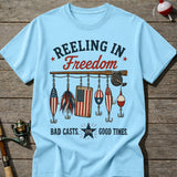Reeling In Freedom T-shirt