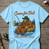 Bigfoot Beer Fishing T-shirt