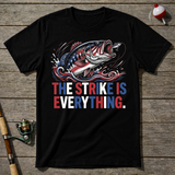 Strike Is Everything Fishing T-Shirt — Maroon