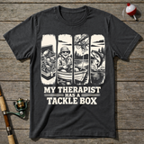 Tackle Box T-Shirt — Charcoal