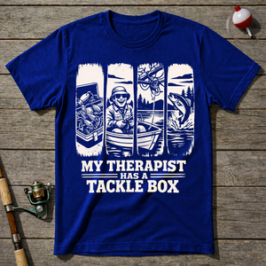 Tackle Box T-Shirt — Royal Blue