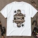 Fishing King Playing Card Trout T-Shirt, Trout Fishing Shirt, Fishing Graphic Tee
