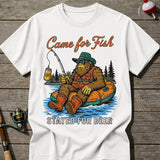 Bigfoot Beer Fishing T-shirt