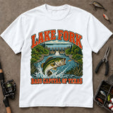 Lake Fork Bass Capital Of Texas Fishing T-Shirt, Bass Fishing Shirt, Fishing Graphic Tee