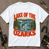 Lake Of The Ozarks Missouri Bass Dam Fishing T-Shirt, Angler Shirt, Fishing T-Shirt