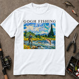 Gogh Fishing Van Gogh Style Trout T-Shirt, Fishing T-Shirts, Trout Fishing Shirt