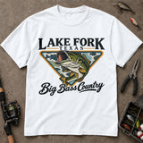 Lake Fork Texas Big Bass Country Fishing T-Shirt, Bass Fishing Shirt, Fishing Graphic Tee