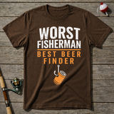 Worst Fisherman Best Beer T-Shirt