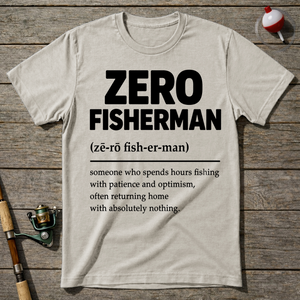 Zero Fisherman T-Shirt — Natural
