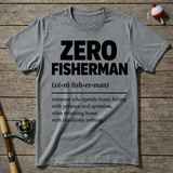 Zero Fisherman T-Shirt — Sport Grey