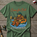 Bigfoot Beer Fishing T-shirt